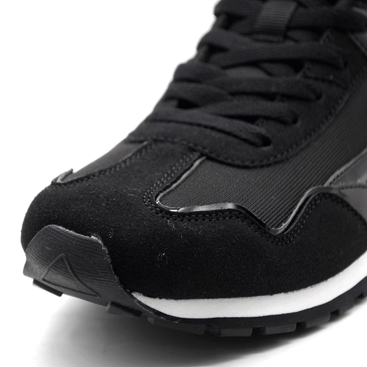 【20%OFF】C.W.NICOL テックデザイン クラシックランニング トラディショナル ローテク Town Walk Techスニーカー レディース ブラック【CW-148_BL】