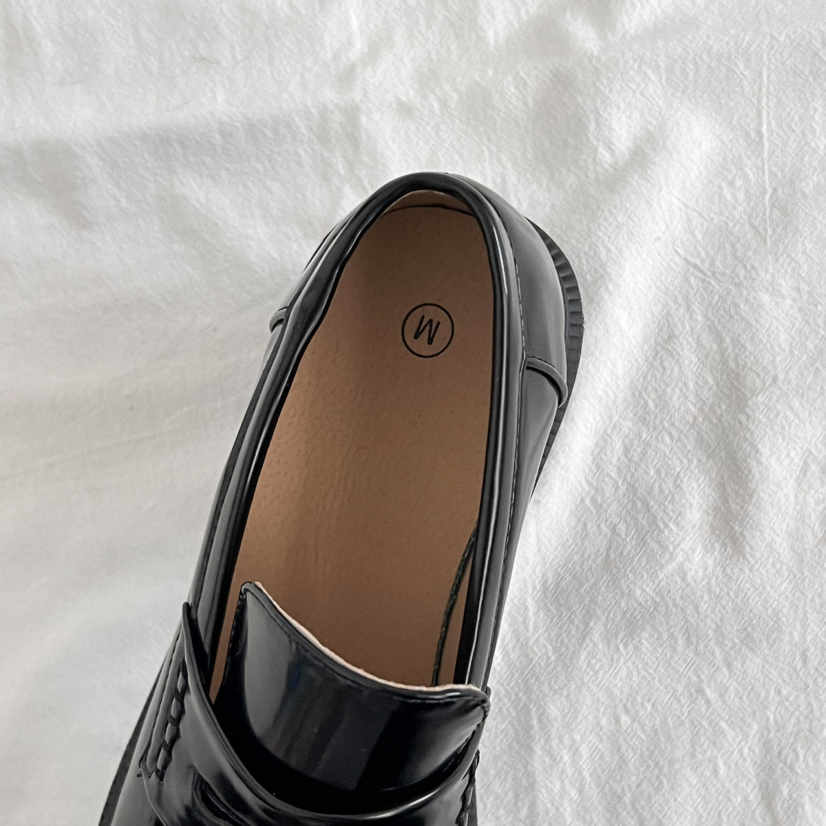 Shoes in Closet 軽量 厚底 タンクソール ヒールアップ ローファー 1895 ブラック SIC-1895_BLK/PU,BL