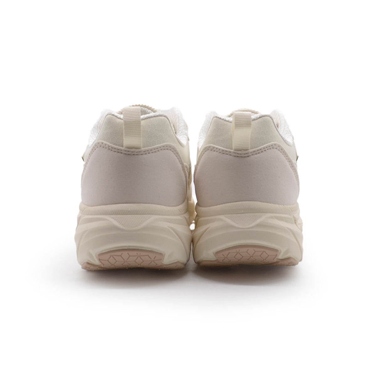 C.W.NICOL 厚底ソール スポーティ メッシュアッパー Volume Lace スニーカー  レディース ホワイト 【cw-123_WH】