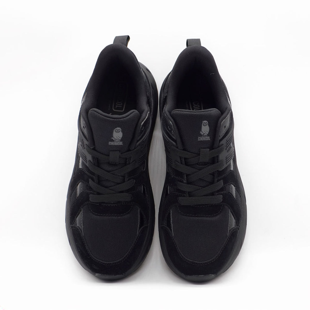 C.W.NICOL 厚底ソール テック系 スポーティ Volume Lace Tech スニーカー  レディース ブラック 【CW-146_BL】