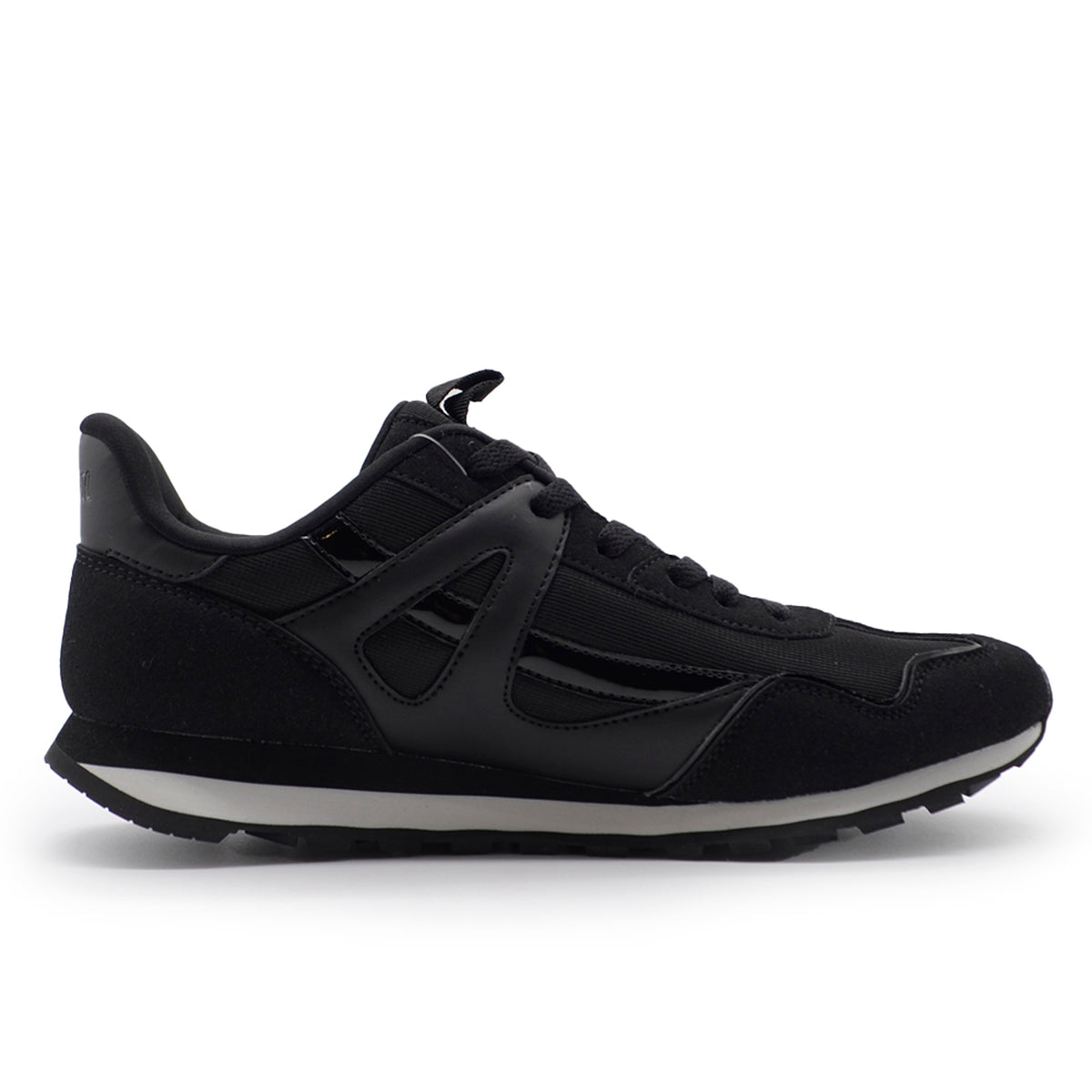 【20％OFF】C.W.NICOL テックデザイン クラシックランニング トラディショナル ローテク Town Walk Techスニーカー レディース ブラック【CW-148_BL】