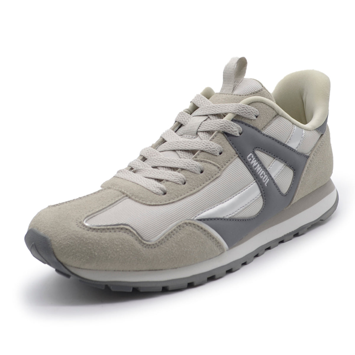 【SALE】【20％OFF】C.W.NICOL テックデザイン クラシックランニング トラディショナル ローテク Town Walk Techスニーカー レディース グレー【CW-148_GY】