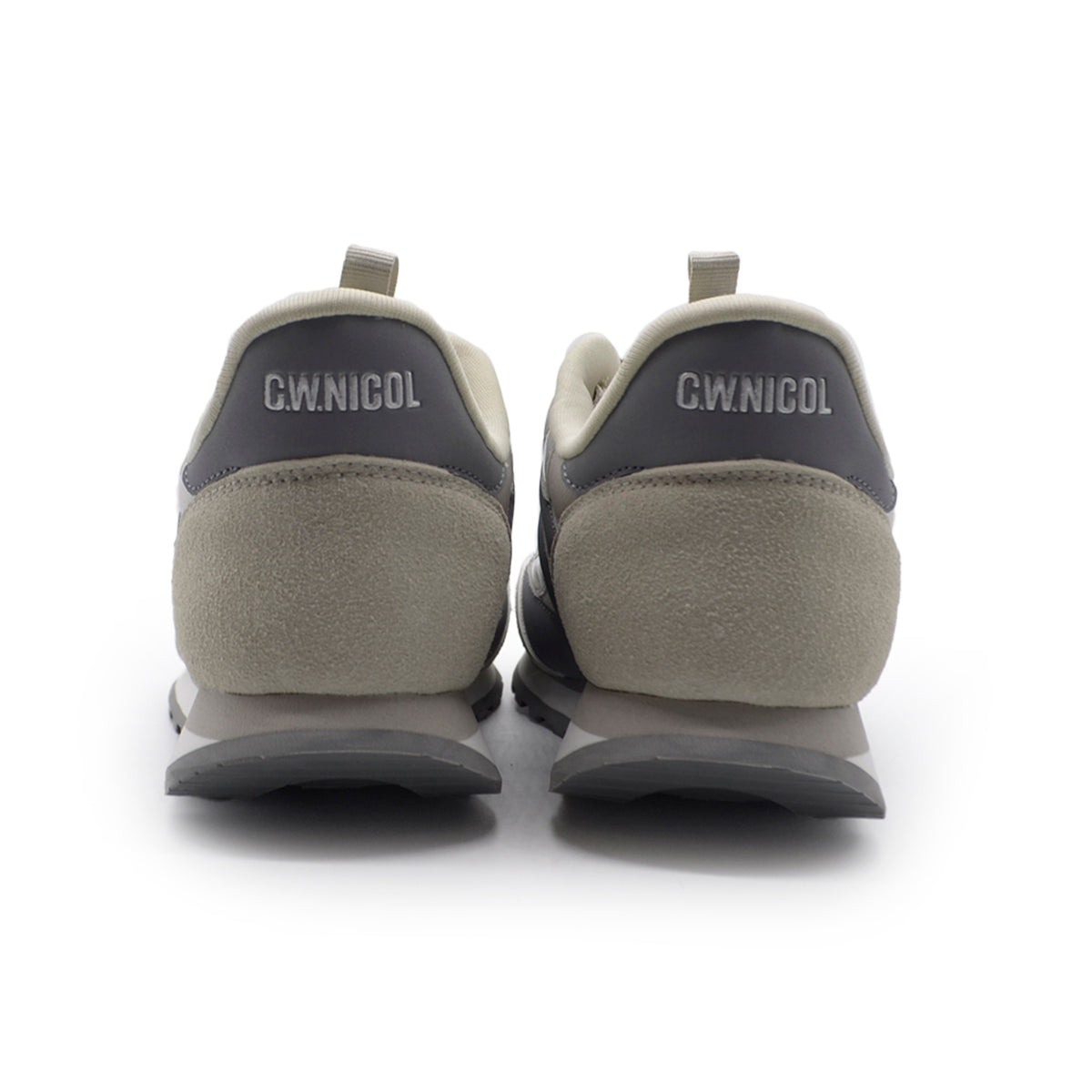 【SALE】【20％OFF】C.W.NICOL テックデザイン クラシックランニング トラディショナル ローテク Town Walk Techスニーカー レディース グレー【CW-148_GY】