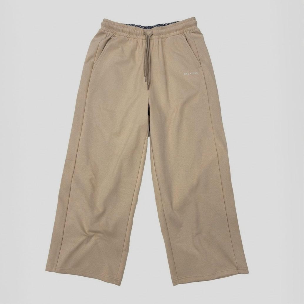RELA FINE コンディションサポートウェア レディース  スウェット バギーパンツ ベージュ 15466322-BEIGE
