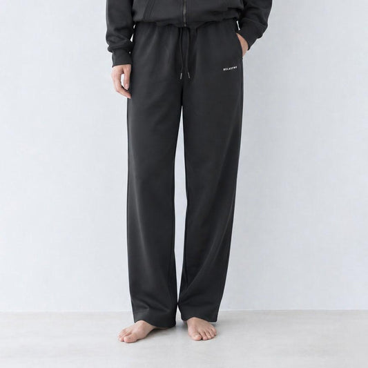RELA FINE コンディションサポートウェア レディース  スウェット バギーパンツ ブラック 15466322-BLACK