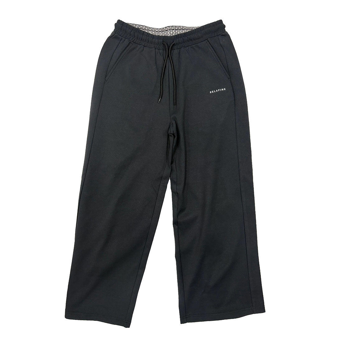 RELA FINE コンディションサポートウェア レディース  スウェット バギーパンツ ブラック 15466322-BLACK