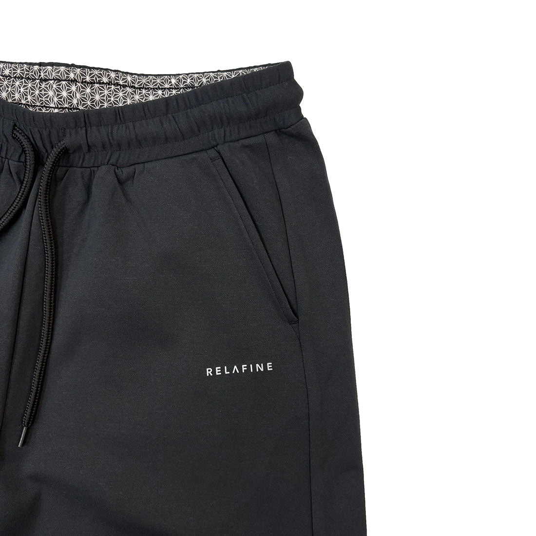 RELA FINE コンディションサポートウェア レディース  スウェット バギーパンツ ブラック 15466322-BLACK