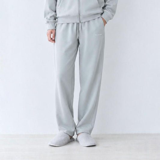 RELA FINE コンディションサポートウェア レディース  スウェット バギーパンツ ライトグレー 15466322-LGRAY