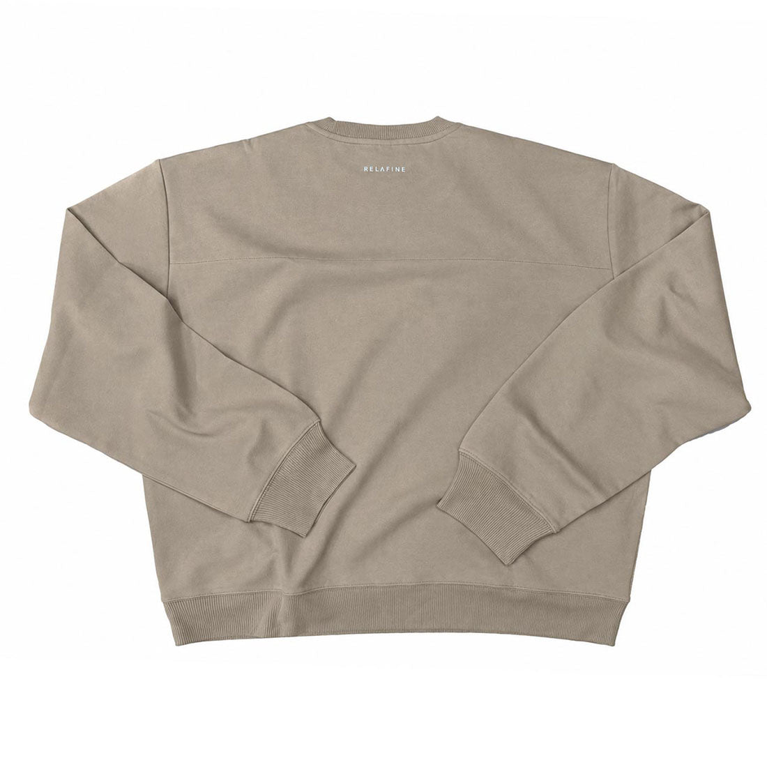 RELA FINE コンディションサポートウェア メンズ クルーネック スエットシャツ ベージュ 85466320-BEIGE