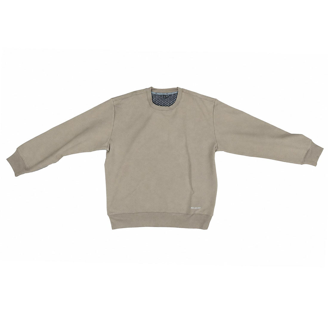 RELA FINE コンディションサポートウェア メンズ クルーネック スエットシャツ ベージュ 85466320-BEIGE