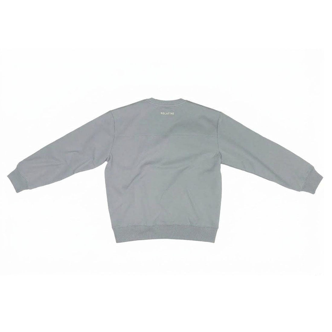 RELA FINE コンディションサポートウェア メンズ クルーネック スエットシャツ ライトグレー 85466320-LGRAY