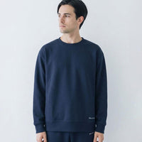 RELA FINE リラファイン コンディションサポートウェア メンズ クルーネック スエットシャツ ネイビー 85466320-NAVY