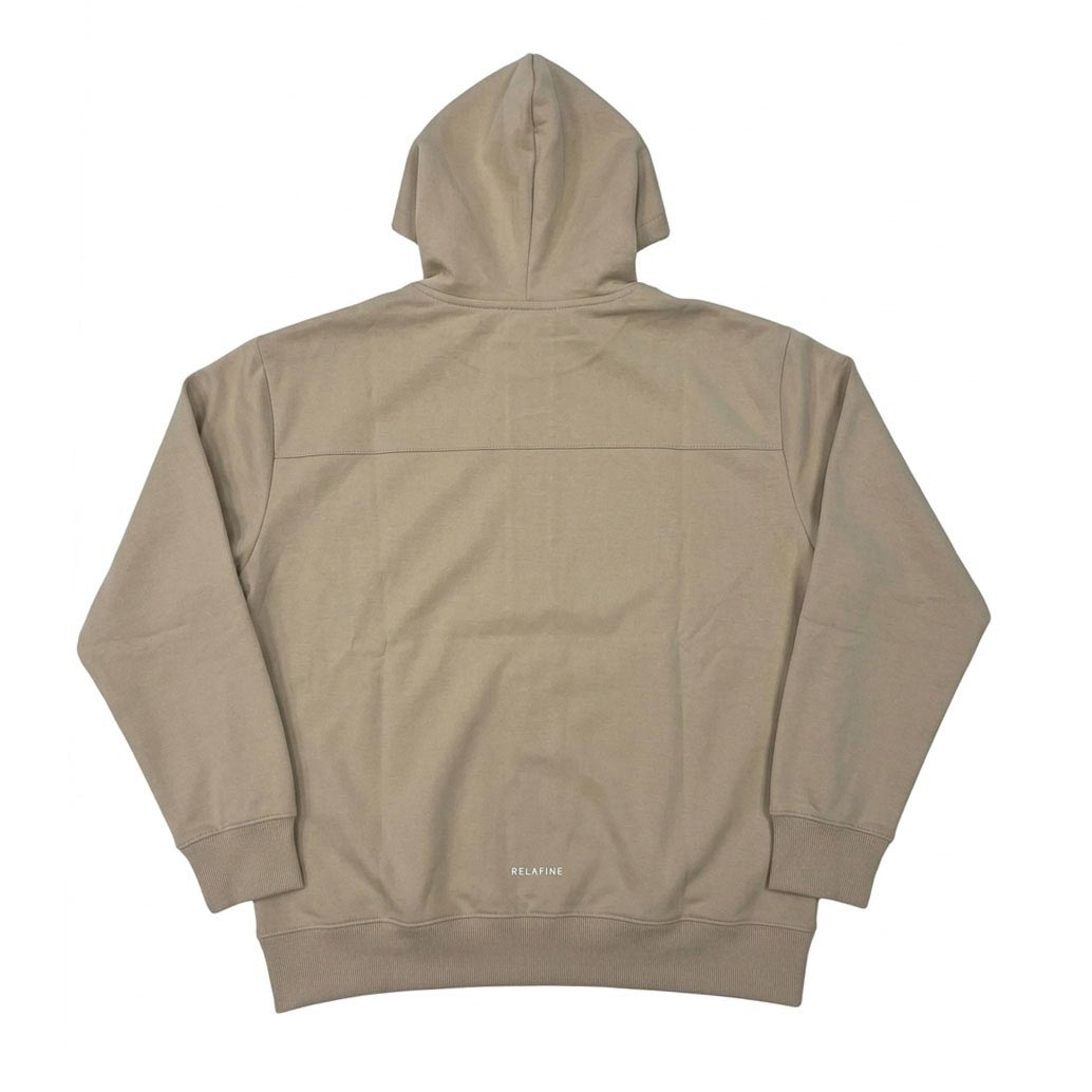 RELA FINE コンディションサポートウェア メンズ スウェット フルジップパーカー ベージュ 85466321-BEIGE
