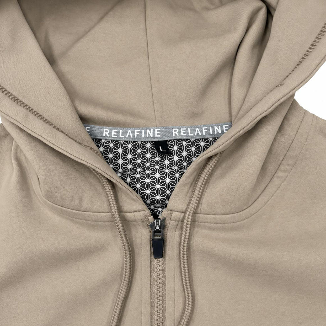 RELA FINE コンディションサポートウェア メンズ スウェット フルジップパーカー ネイビー 85466321-NAVY