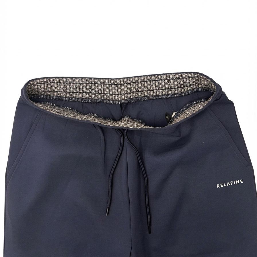 RELA FINE コンディションサポートウェア メンズ スウェット テーパードパンツ ネイビー 85466322-NAVY