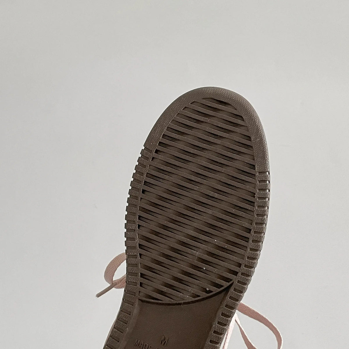 Shoes in Closet 軽量 厚底 ベーシック ダブルライン スニーカー 2448 スモークピンク SIC-2448_SK.PINK