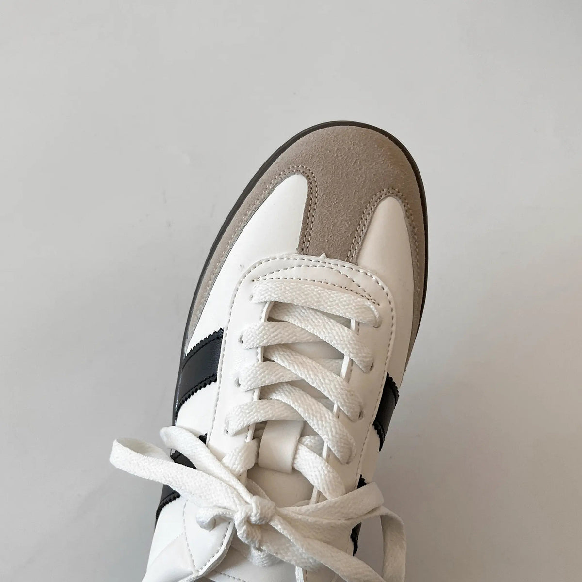 Shoes in Closet 軽量 厚底 ベーシック ダブルライン スニーカー 2448 スモークピンク SIC-2448_SK.PINK