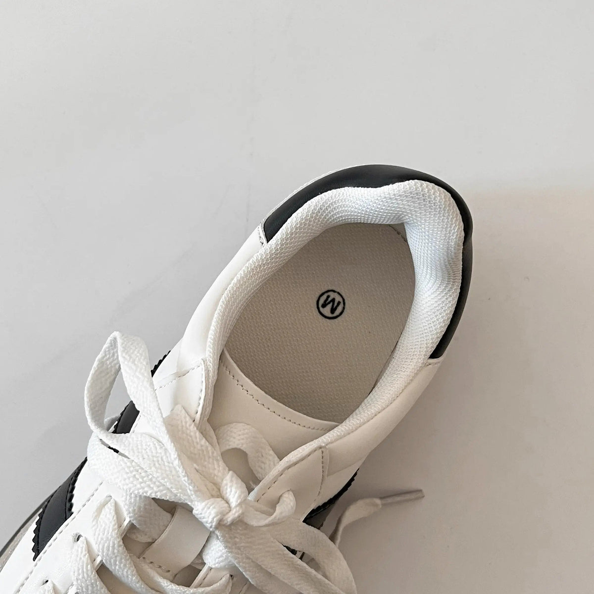 Shoes in Closet 軽量 厚底 ベーシック ダブルライン スニーカー 2448 スモークピンク SIC-2448_SK.PINK