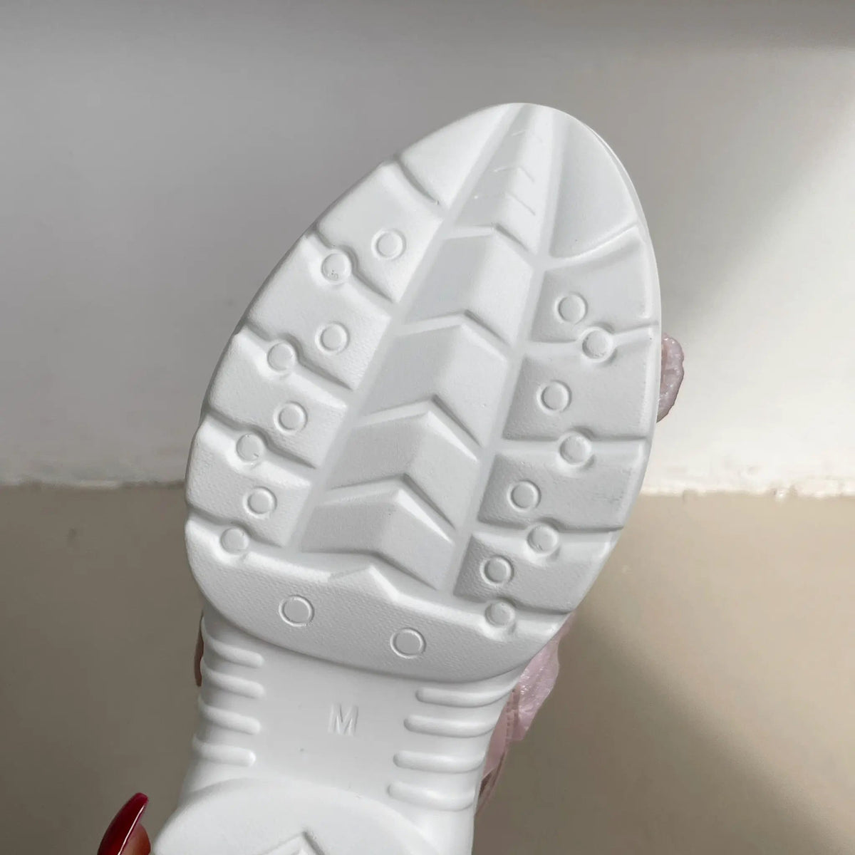 Shoes in Closet +9.0cm 超軽量 厚底 スタイルアップソール シアー ギャザー ベルト サンダル 5482 ブラック/ブラック SIC-5482_BLK/BLK