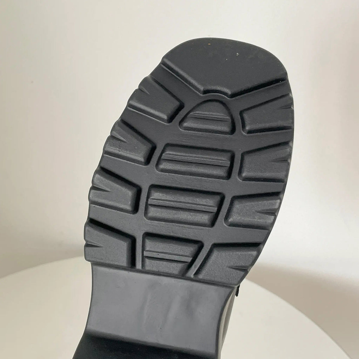 Shoes in Closet +8.5cm 軽量 厚底 トリプルソール ボリューム ビット ローファー 6319 ブラック SIC-6319_BLK/PU
