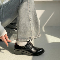 【SALE】 Shoes in Closet 超軽量 マニッシュ オックスフォード シューズ 7633 ブラック/エナメル SIC-7633_BLK/E
