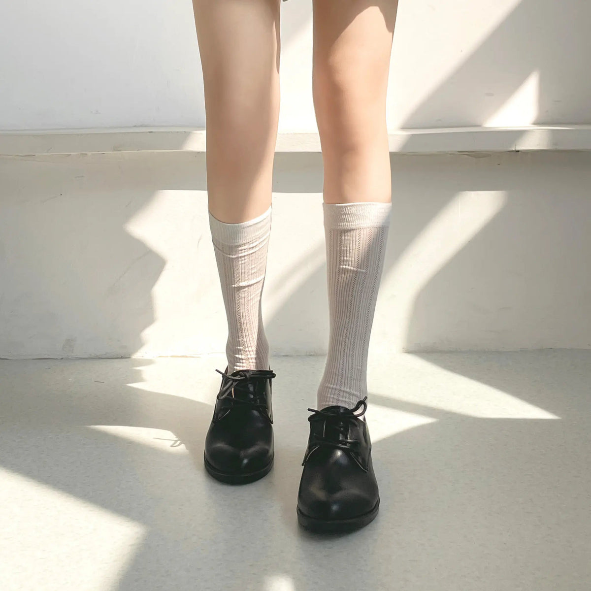 Shoes in Closet 超軽量 マニッシュ オックスフォード シューズ 7633 ブラック SIC-7633_BLK/PU