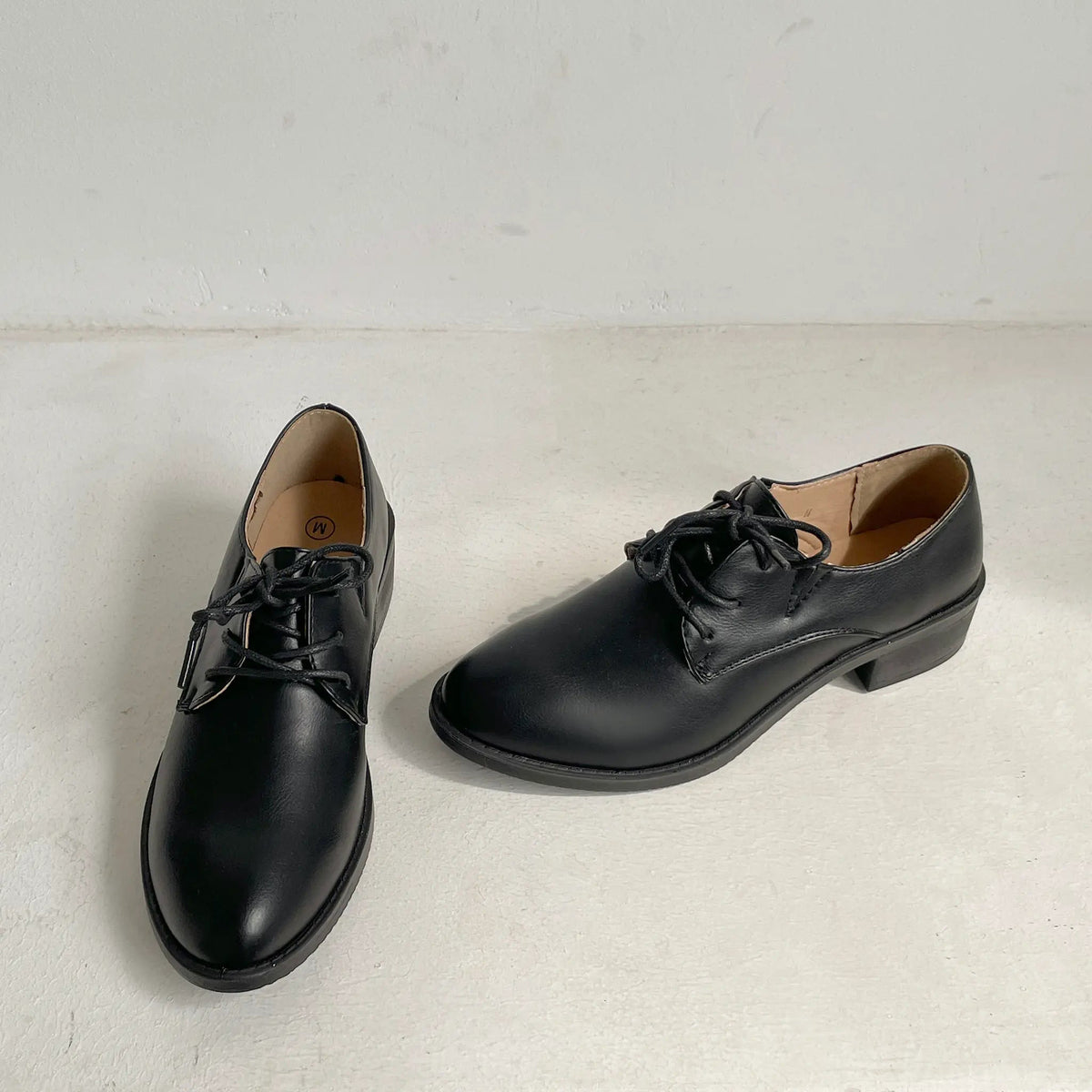 Shoes in Closet 超軽量 マニッシュ オックスフォード シューズ 7633 ブラック SIC-7633_BLK/PU
