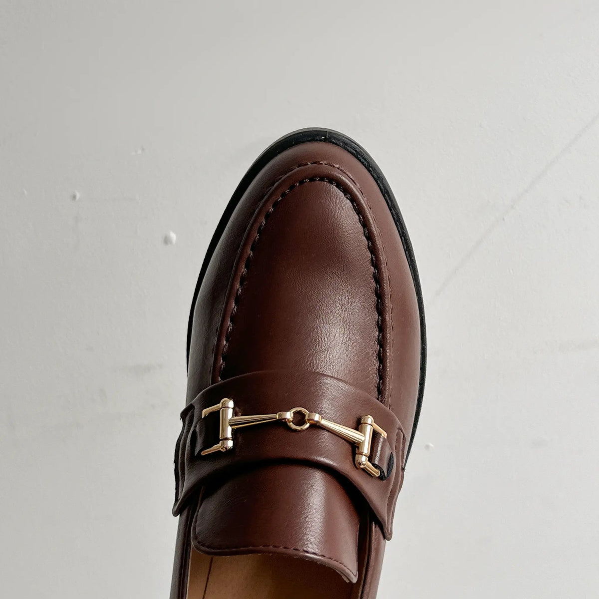 Shoes in Closet 超軽量 マニッシュ ビット ローファー 7636/6436 ブラック/エナメル SIC-7636_BLK/E-A