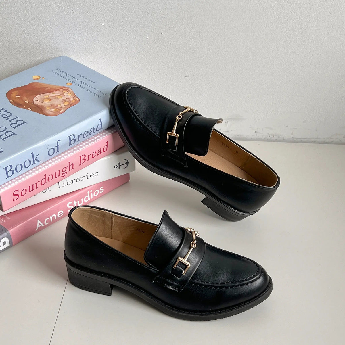 Shoes in Closet 超軽量 マニッシュ ビット ローファー 7636/6436 ブラック SIC-7636_BLK/PU-A