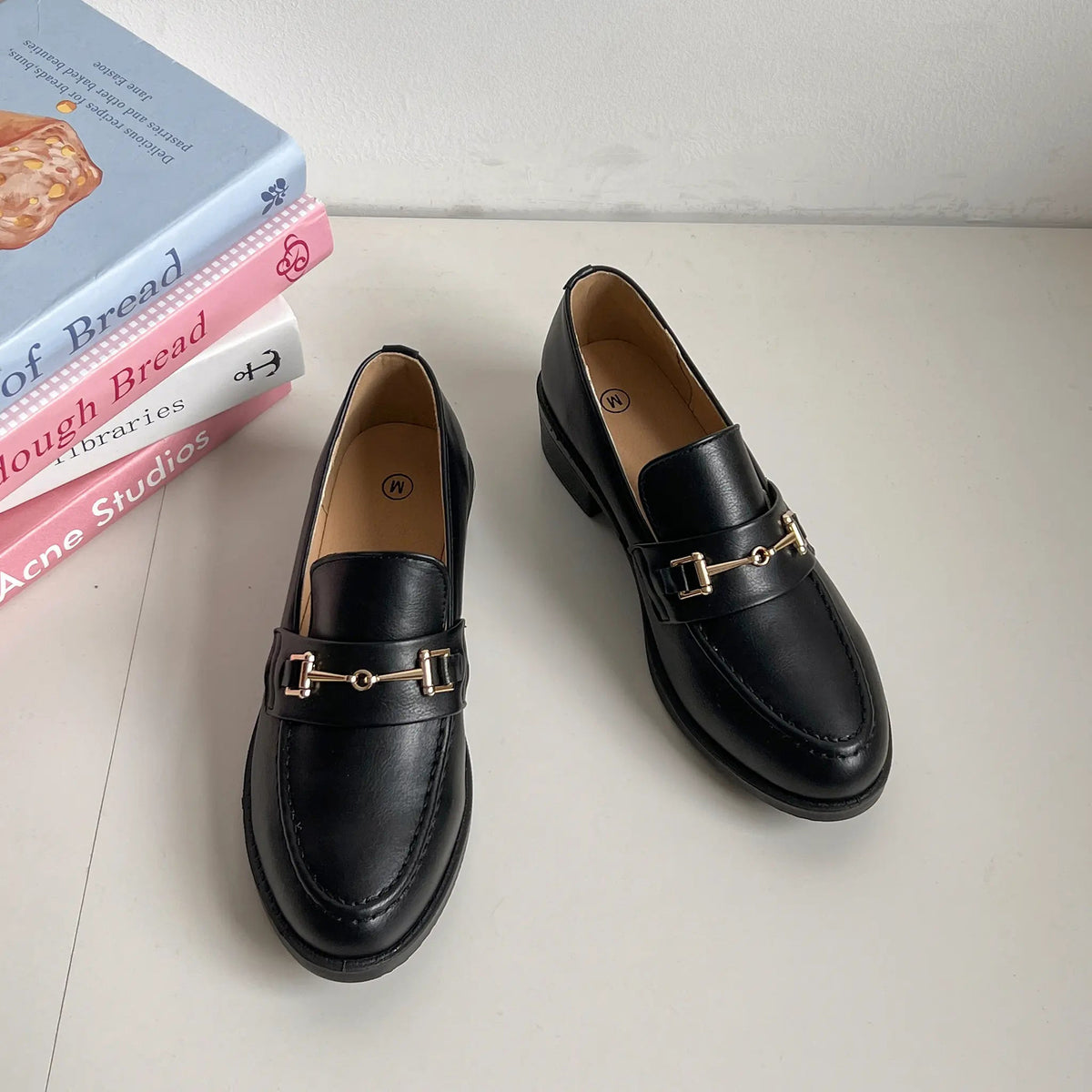 Shoes in Closet 超軽量 マニッシュ ビット ローファー 7636/6436 ブラック SIC-7636_BLK/PU-A