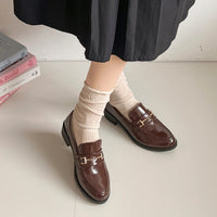 【SALE】 Shoes in Closet 《#極軽》 超軽量 マニッシュ ビット ローファー 7636/6436 ダークブラウン/エナメル SIC-7636_D.BR/E-A