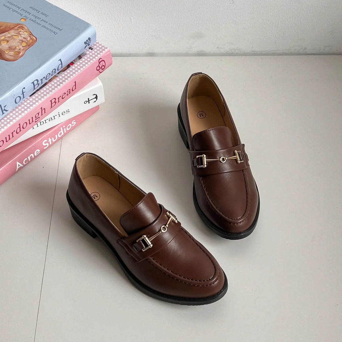 Shoes in Closet 超軽量 マニッシュ ビット ローファー 7636/6436 ダークブラウン SIC-7636_D.BR/PU-A